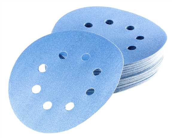 EKABLUE 5x0x8 HV 100 Grit Disc 100/Box